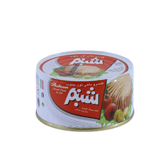تصویر از کنسرو ماهی تن شبنم 180 گرم ( هوور )