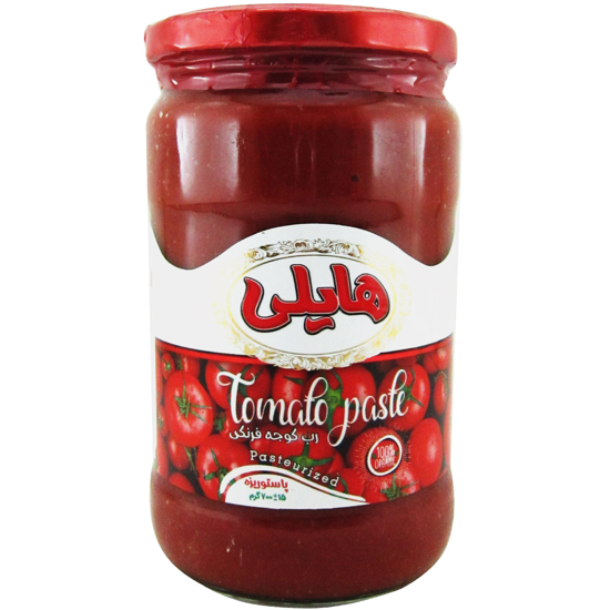 تصویر از رب گوجه هایلی 700 گرم شیشه ای