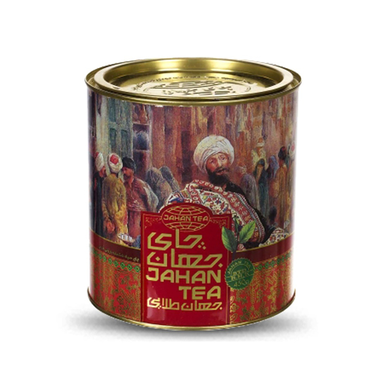 تصویر از چای جهان ف ل ز ی  طلایی باروتی 450 گرم