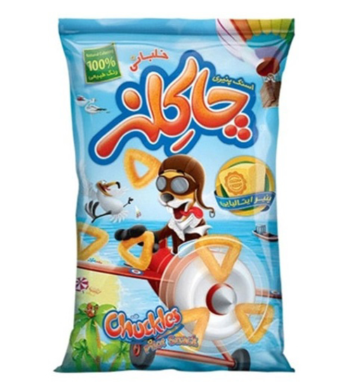تصویر از اسنک چاکلز پنیری 45 گرم خلبان