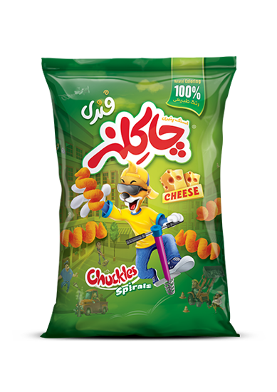 تصویر از اسنک چاکلز فنری 22 گرم پنیری