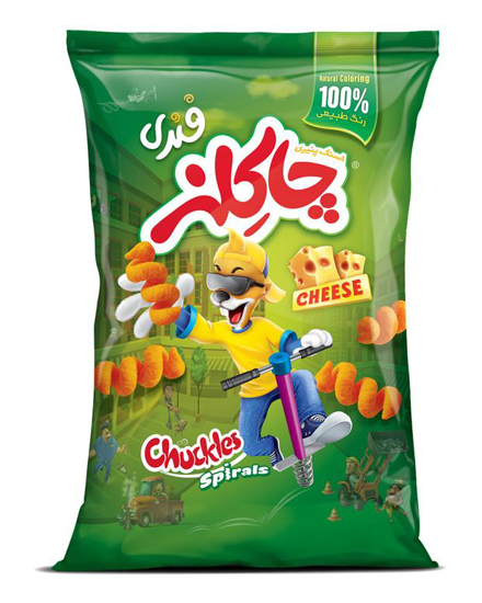 تصویر از اسنک چاکلز فنری 52 گرم پنیری